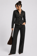 Conjunto vaquero negro