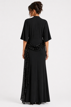 Lentejuelas Vestido Negro
