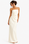 Vestido sin tirantes