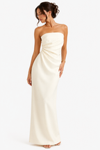 Vestido sin tirantes