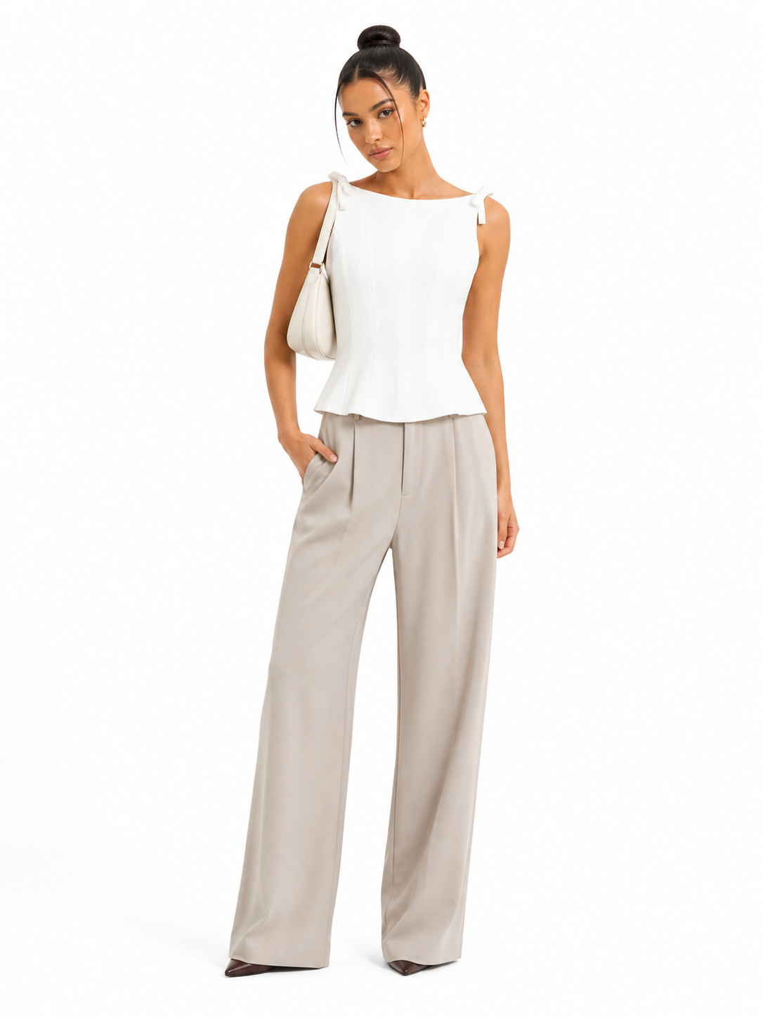 Crop Bow Top