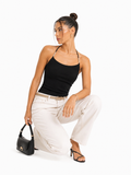 Top Halter Cuello Colgante