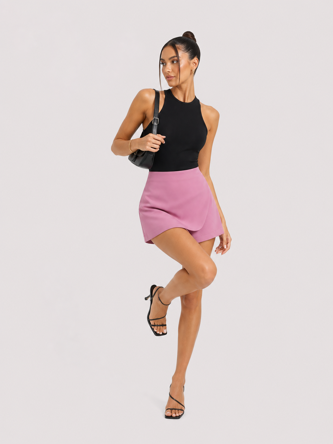 Mini short falda
