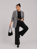 Abrigo de manga larga Blazer