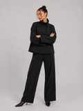 Short black windbreaker