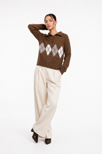 Diamond Pattern Jersey