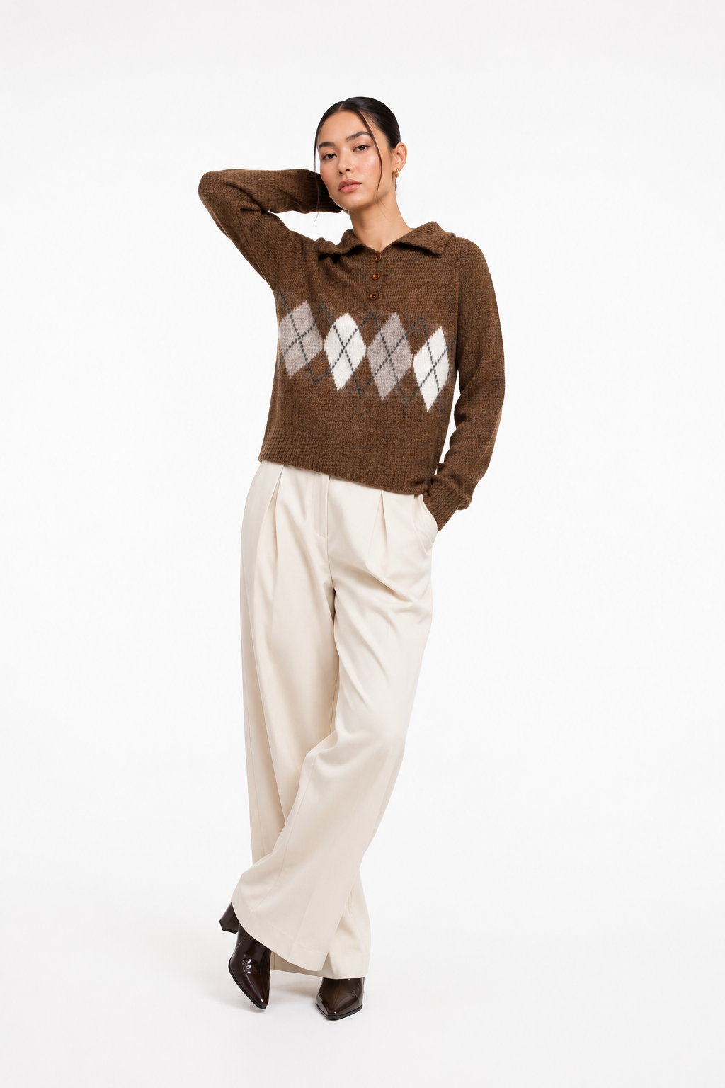 Diamond Pattern Jersey