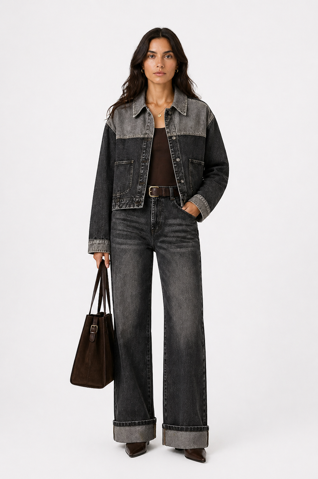 Conjunto Vaquero Washed