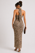 Conjunto de malla de leopardo
