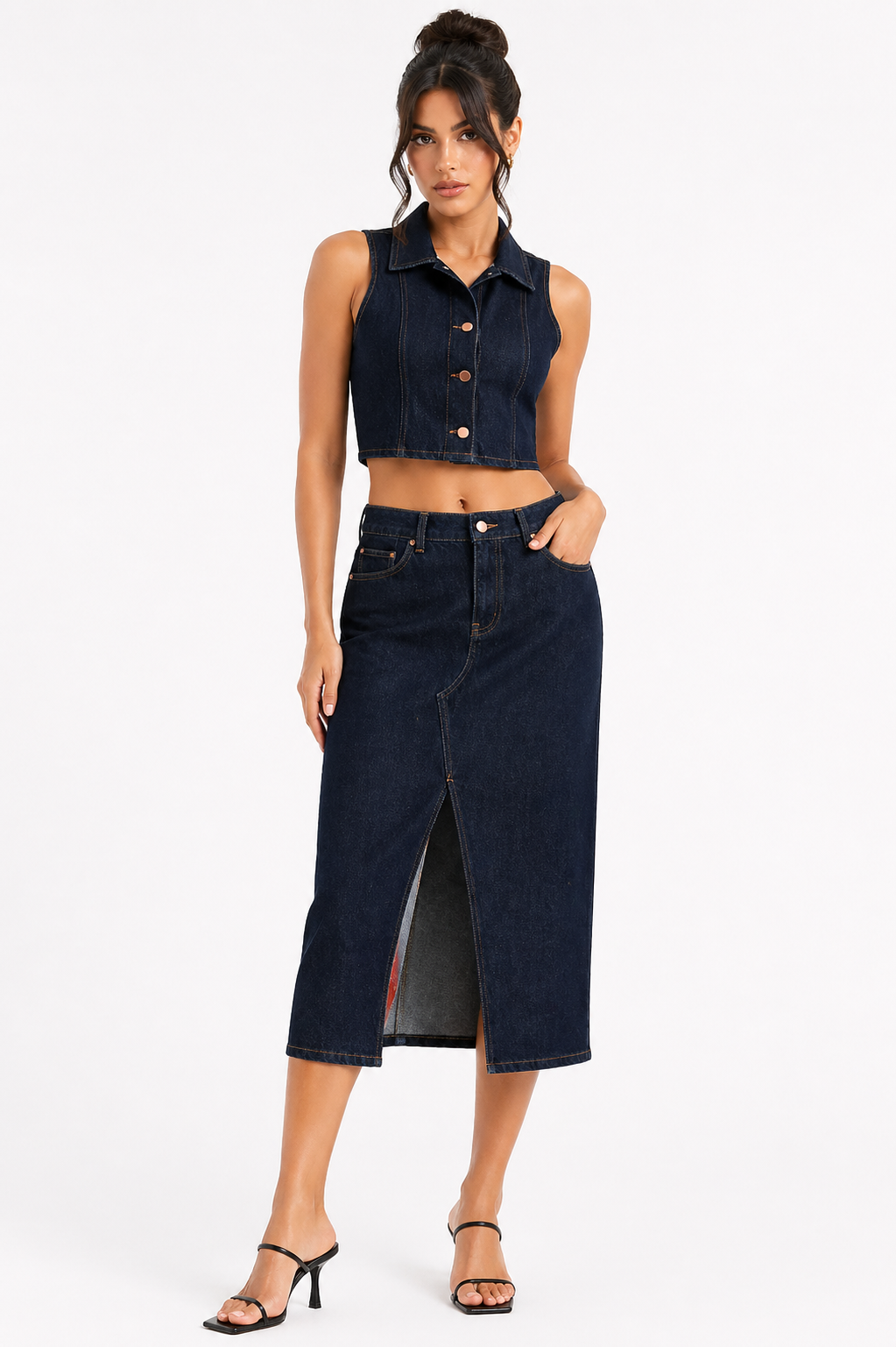 Conjunto Casual Denim