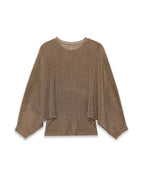 Gold knit jacket