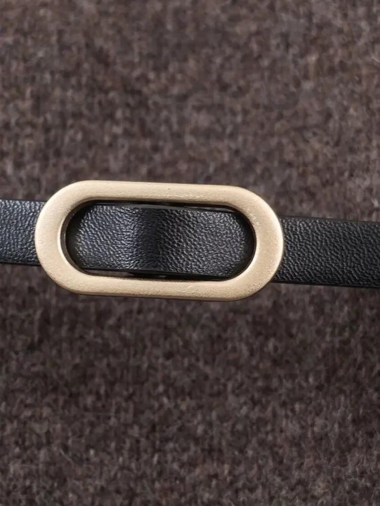 Chaqueta Marrón de Punto