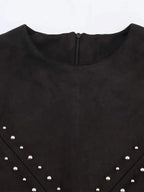 Vestido con Remache Corto