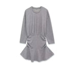 Vestido corto de textura de moda