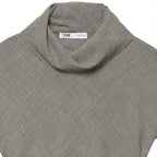 Cuello alto Top sin mangas