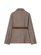 Vintage belted jacket