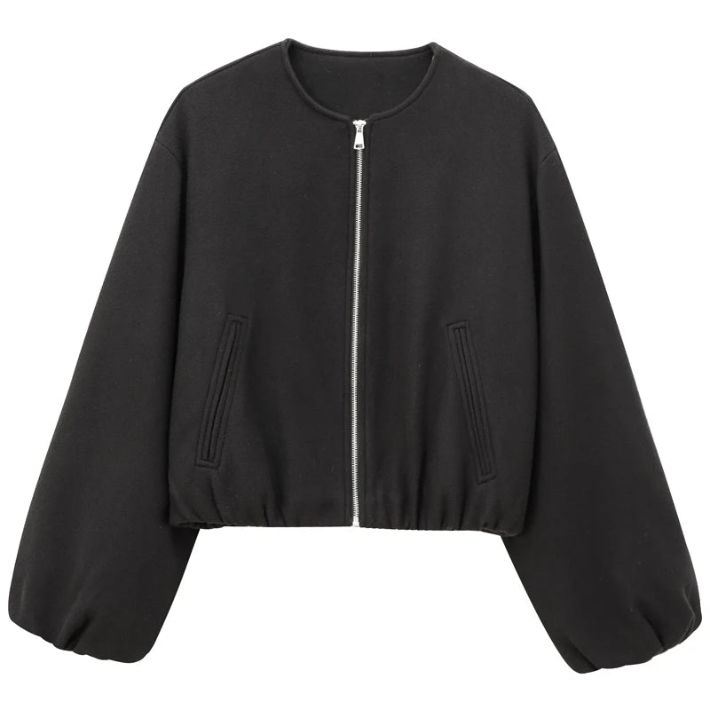 Chaqueta suelta bomber