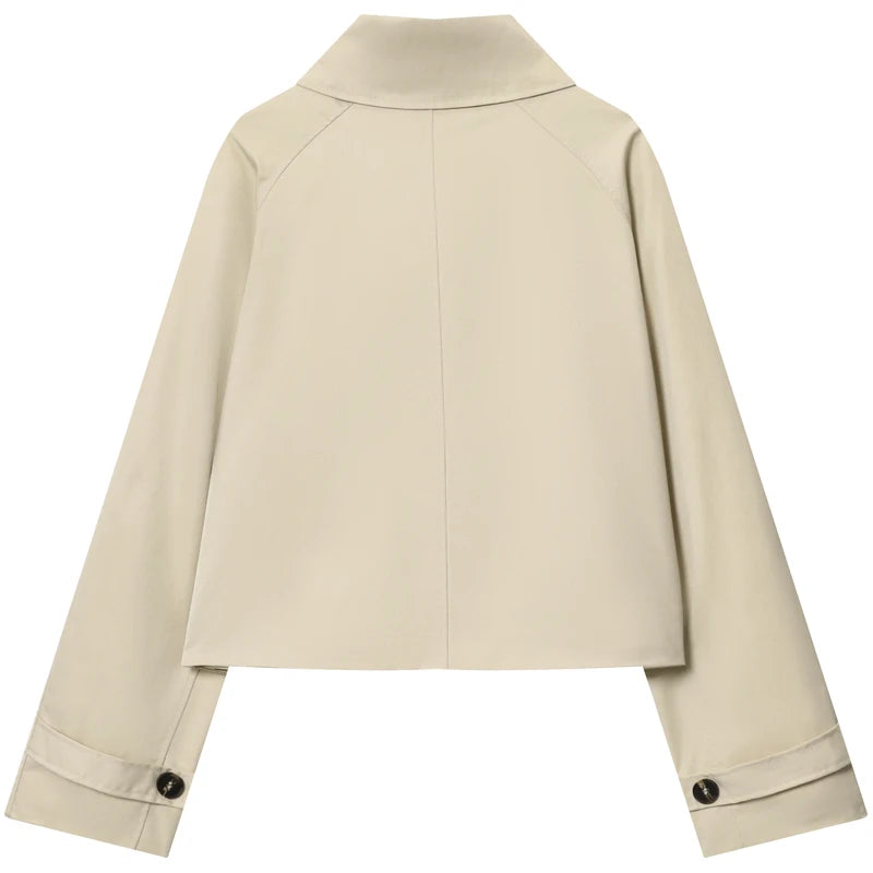 Impermeable Crop Jacket