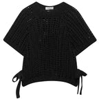 Suéter de mujer de punto corto