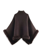 Loose-knit fur sweaters