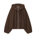 Chaqueta con capucha Y2k