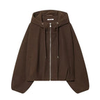 Chaqueta con capucha Y2k