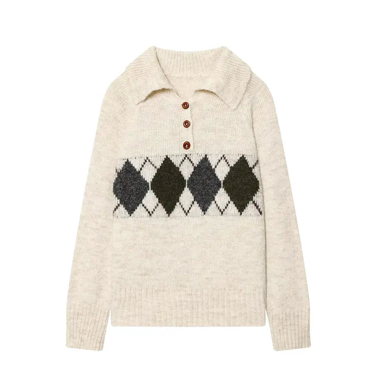 Jersey Patrón de Diamante