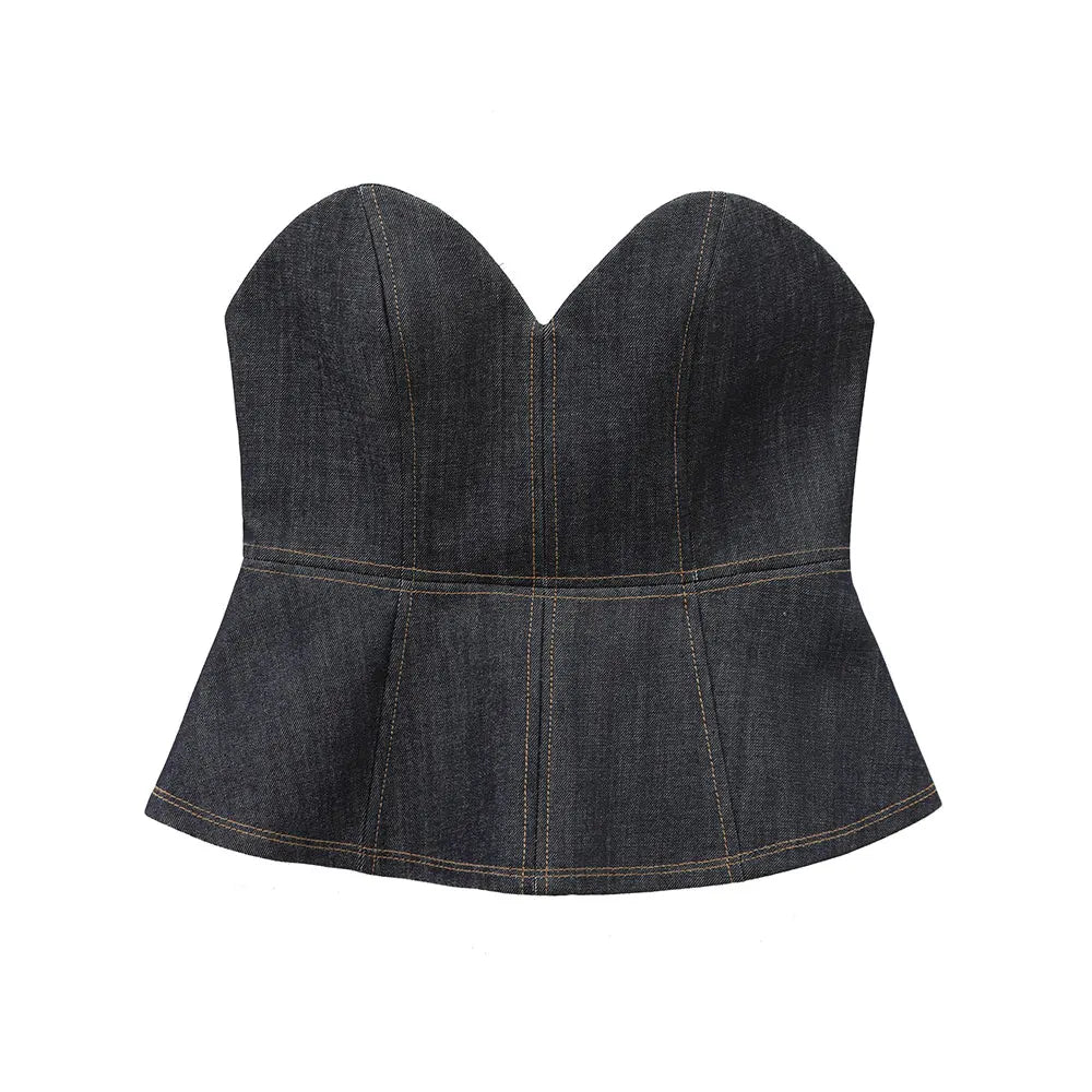 Conjunto blazer vaquero