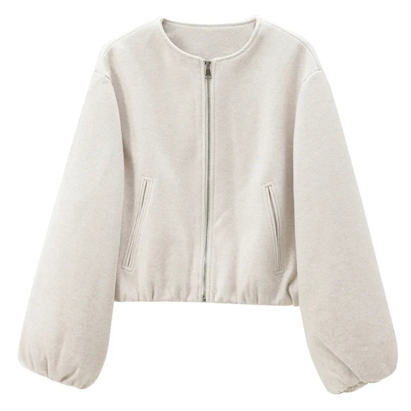 Chaqueta suelta bomber