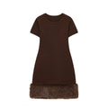 Vestido mini bodycon de punto