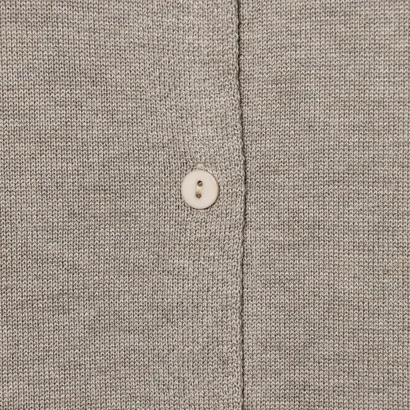 Cárdigan de punto casual de encaje