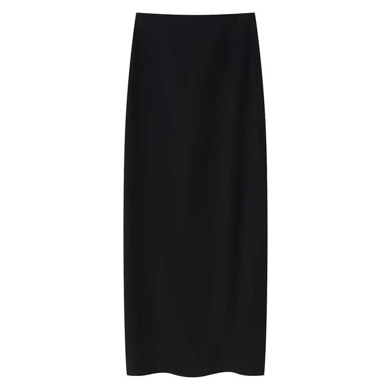 Women's Two Pieces Set Sexy Backless Halter Top Summer Set Woman Slit High Waist Skirt Set Elegant Women 2 Piece Set 2025