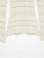 Slash Neck Sweater
