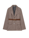 Vintage belted jacket