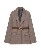 Vintage belted jacket