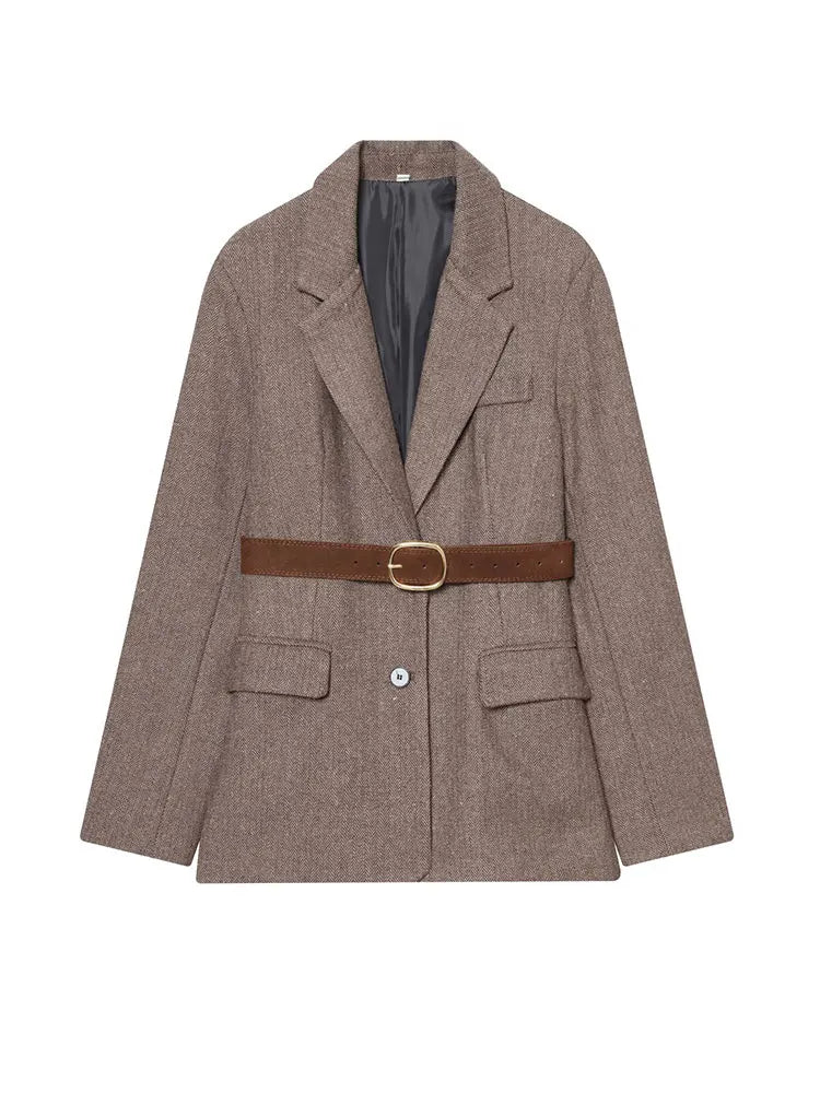 Vintage belted jacket