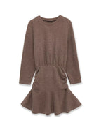 Vestido corto de textura de moda