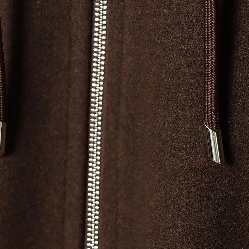Chaqueta con capucha Y2k