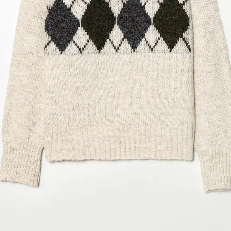 Jersey Patrón de Diamante