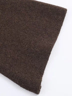 Brown cardigan sweater