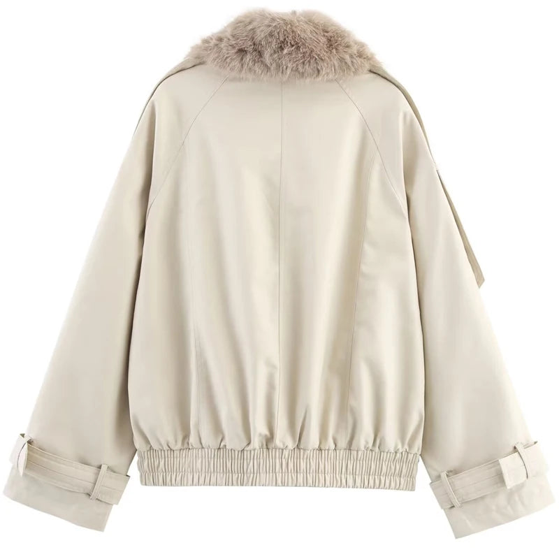 Gabardina impermeable corta