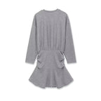 Vestido corto de textura de moda