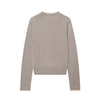 Casual lace-knit cardigan