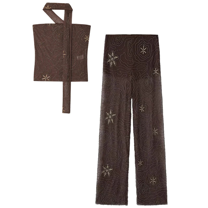 Conjunto de pantalones de tul