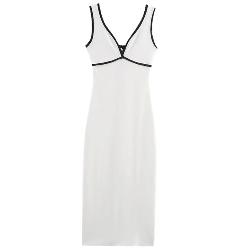 Vestido de playa con corsé