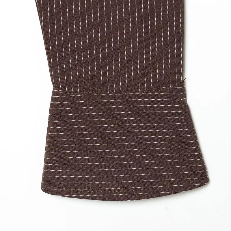 Camisa de cintura delgada