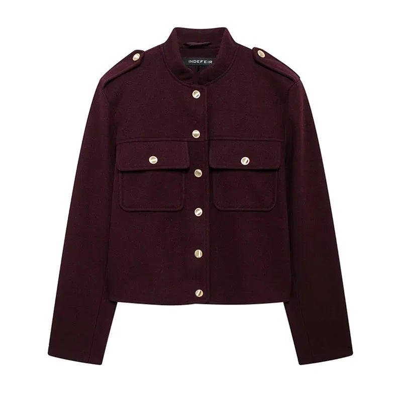 Chaqueta casual de mujer para otoño
