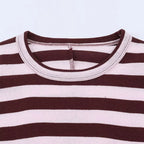 Striped crop top