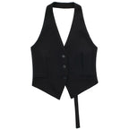 Chaleco Crop Halter