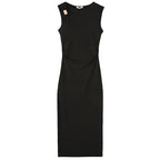 Bodycon dress with ruffles